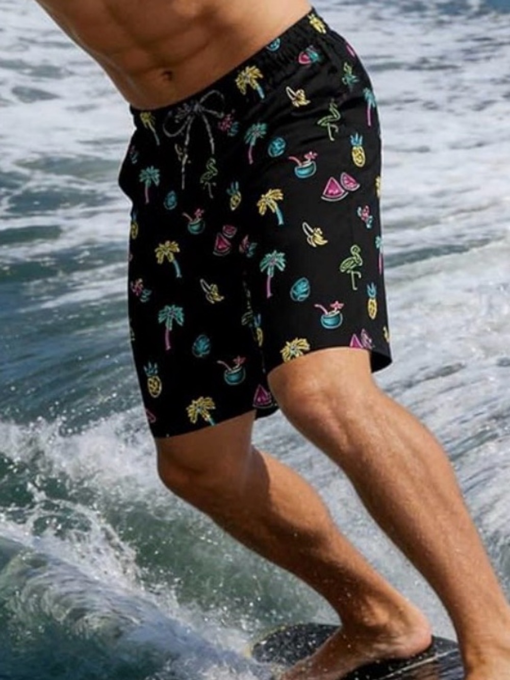 Cozople Swim Trunks w/ Compression Liner 7” Quick Dry Anti Chafe Boardshorts NWT